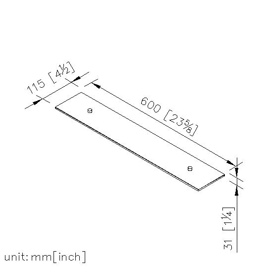 Shelf (60cm) thumbnail 2