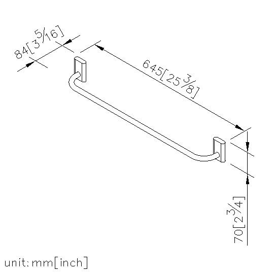 Towel Bar (600mm) thumbnail 2
