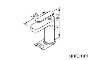 Basin Faucet W/Lift Rod thumbnail 2
