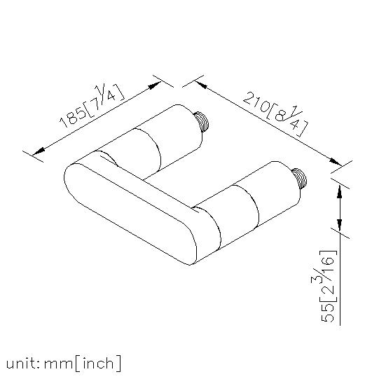 Wall-Mounted Bath Mixer thumbnail 2