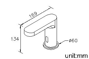 Electronic Basin Sensor Mixer W/Mixing Valve (DC) thumbnail 2