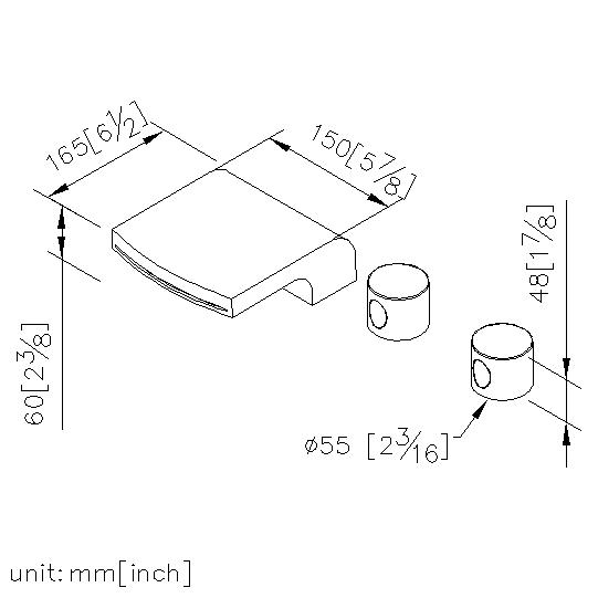 Two-Handle Bathtub Faucet  thumbnail 2