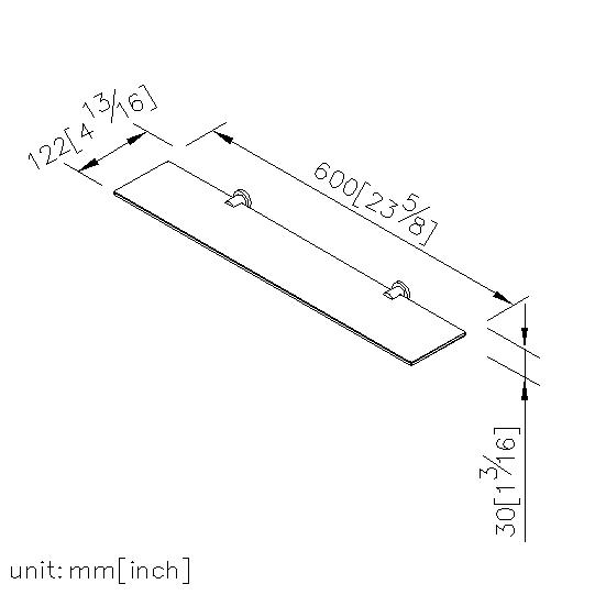 Shelf (600mm) thumbnail 2