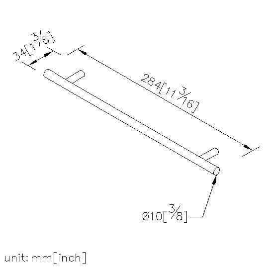 Handle (C/C 224mm) thumbnail 2
