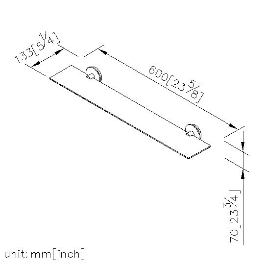 Shelf (600mm) thumbnail 2