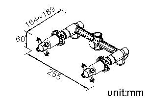 Two-Handle Valve (Upward Outlet) thumbnail 2