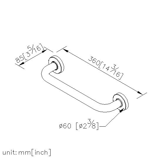 Grab Bar (300mm) thumbnail 2