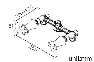 Two-Handle Valve (Downward Outlet) thumbnail 2