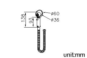 Sprayer W/Wall Bracket (Green) & Hose thumbnail 2