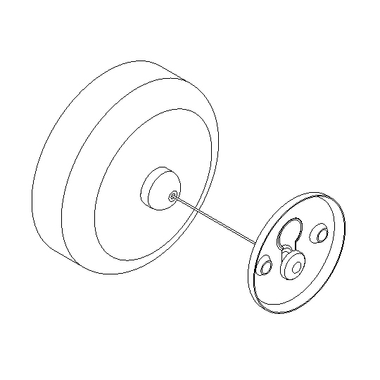 Clothes Line W/ Hook (2M) (Stainless Steel With Chrome Plating)