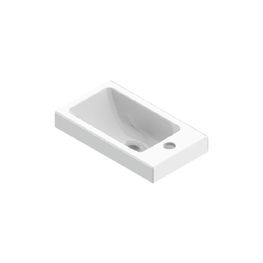 In Countertop Ceramic Basin
