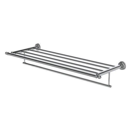 Bath Towel Rack With Rail 
