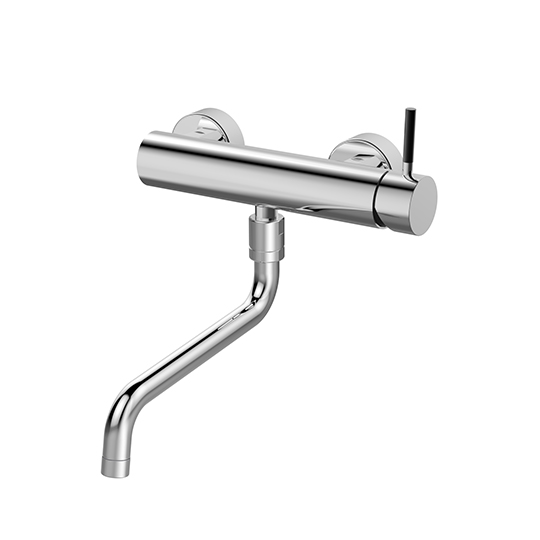 Wall-Mounted Kitchen Faucet