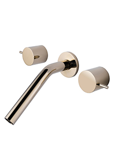 Two-Handle Wall-Mounted Basin Faucet