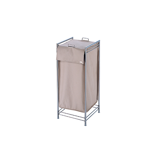 Laundry Hamper with Canvas Bag (Khaki)