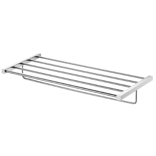 Bath Towel Rack W/Rail (600mm)