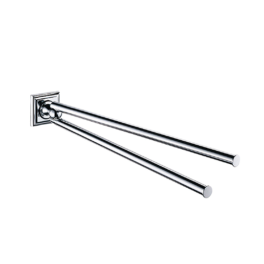 Swivel Double Towel Bar (450mm)
