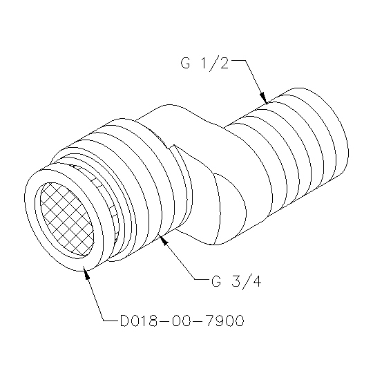 Adaptor With Filter Gasket