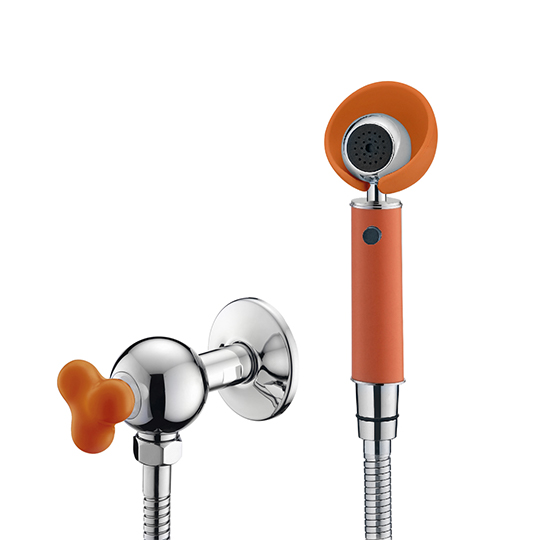 Sprayer W/Angle Stop & Bracket & Hose (Orange)
