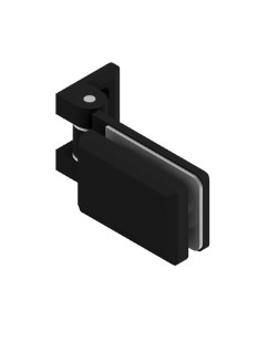 90° Glass to Wall Hinge