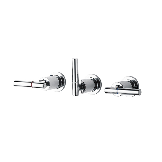 Three-Lever Valve (OFF/Hand Shower/Bathtub)