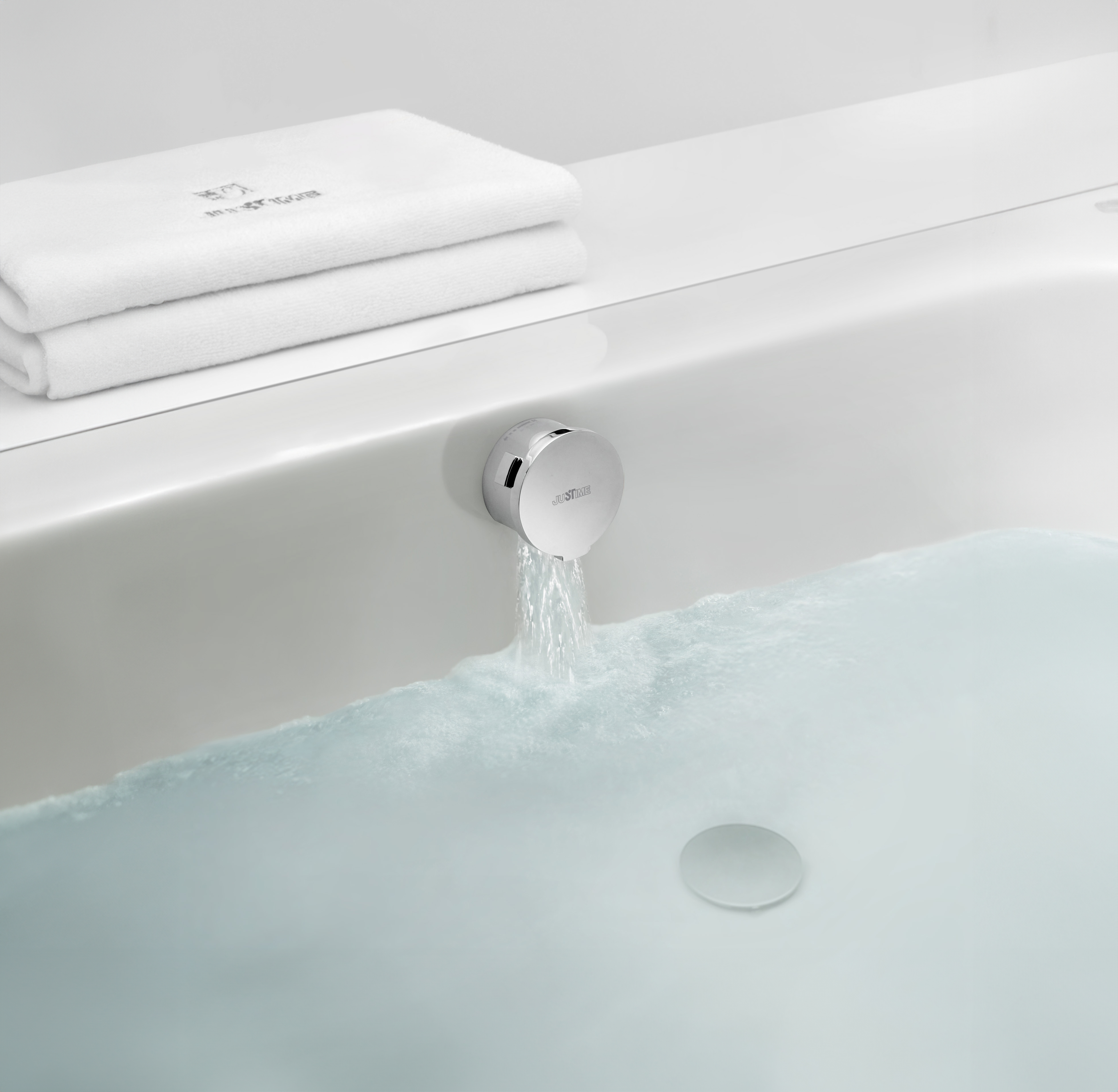 Bath Mixer W/Pop-Up Waste & Overflow & Elbow Connectors & 60cm Braided Hoses thumbnail 4