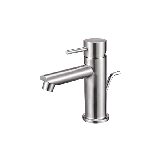 Basin Faucet W/Lift Rod (Stainless Steel)