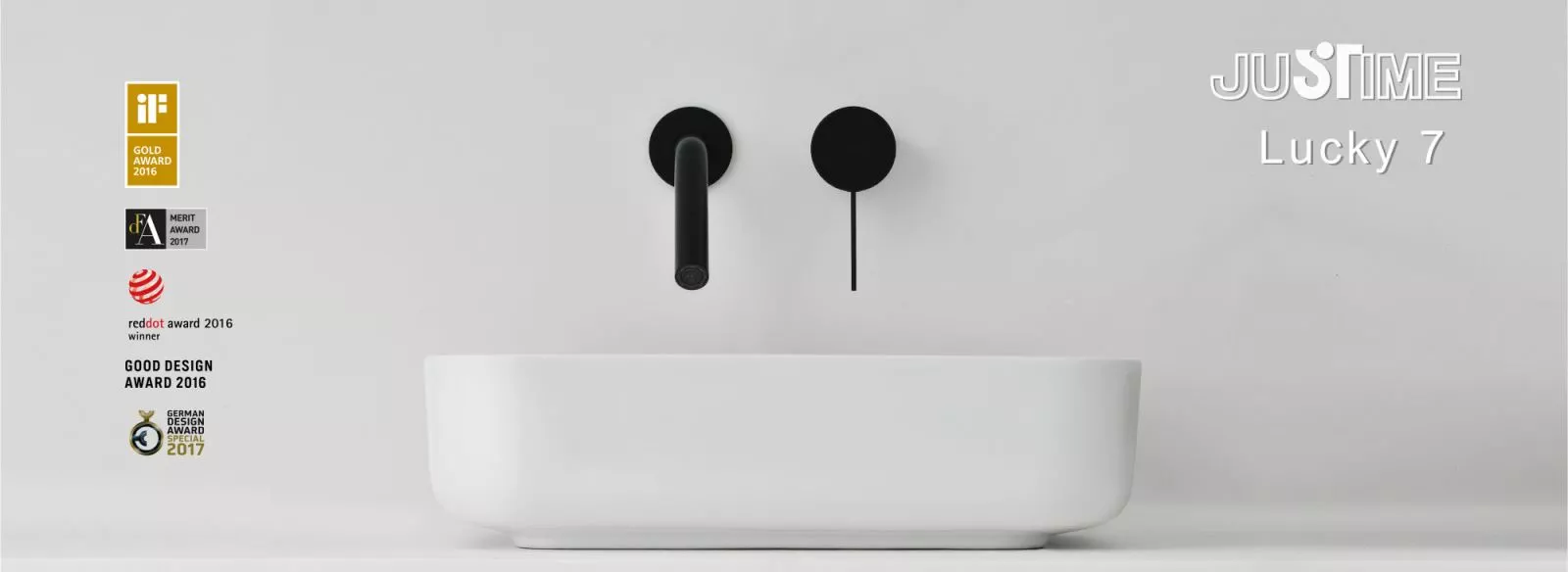 JUSTIME LUCKY 7 Faucet Collection