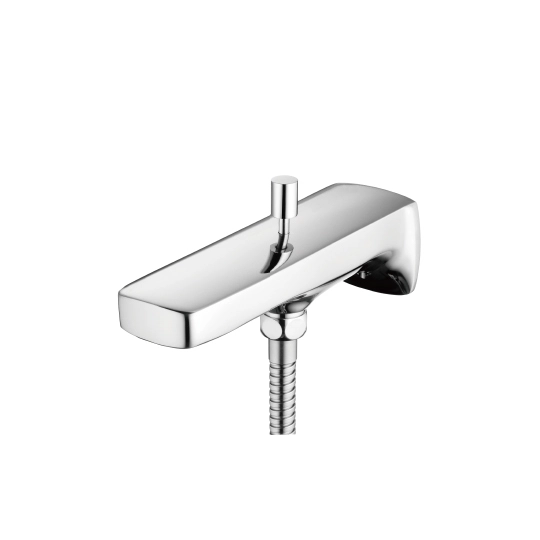 Tub Spout W/Diverter & Pipe Nipple (For 15~40mm Depth)