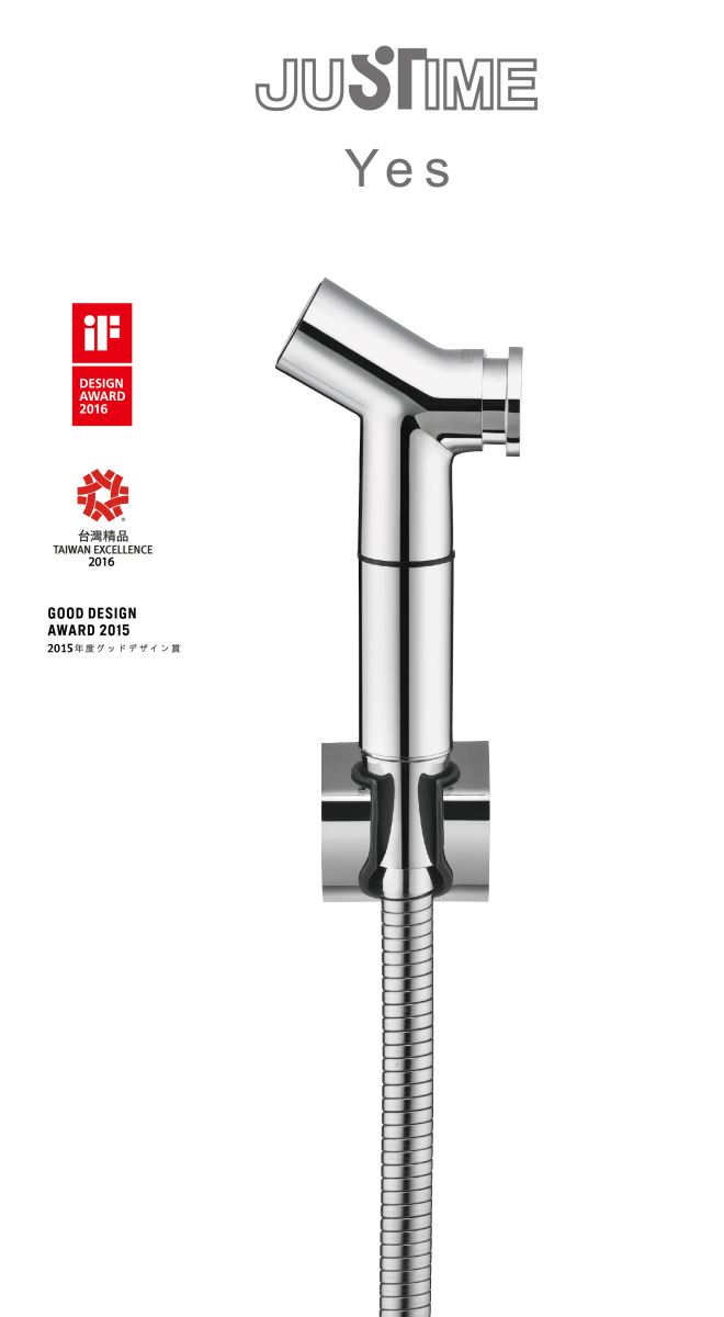 JUSTIME YES Series Sprayer with Braided Hose and Bracket 6875-WS-83CP
