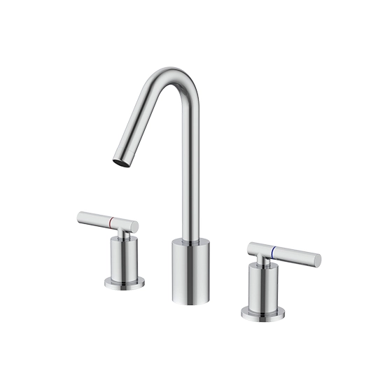 Two-Handle Widespread Basin Faucet