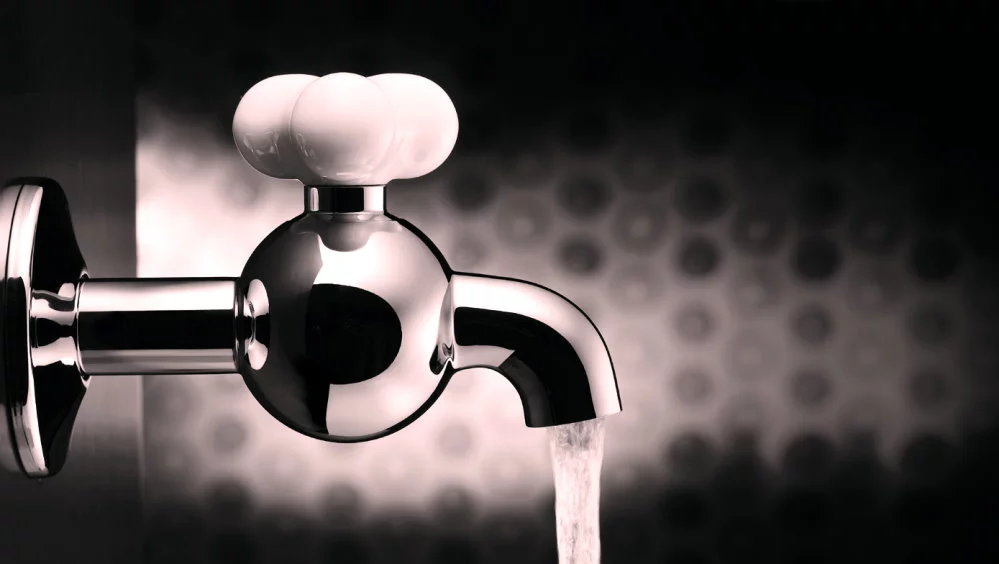 JUSTIME STORY Faucet Collection Inspired by Traditional Bib Taps with Rounded Brass and Ceramic Design