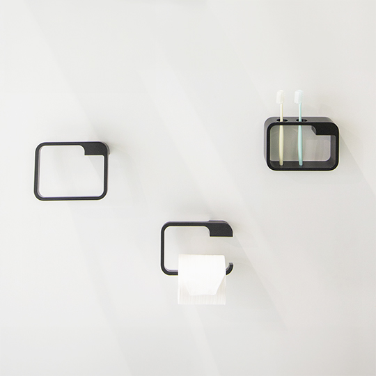 Tooth Brush Holder (Black Coating) thumbnail 3