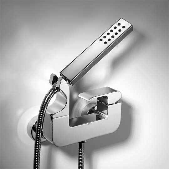 Shower Mixer W/Bracket & Hand Shower & Hose thumbnail 3