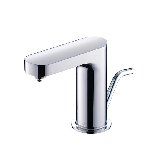Tip-Touch Basin Faucet W/Mixing Valve & Lift Rod