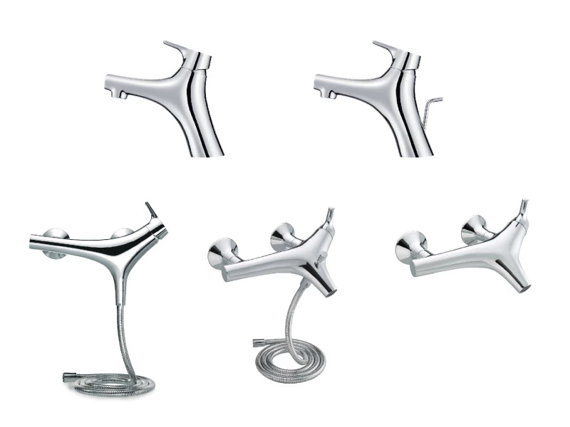 JUSTIME NATURE Faucet Collection Inspired by Organic Forms