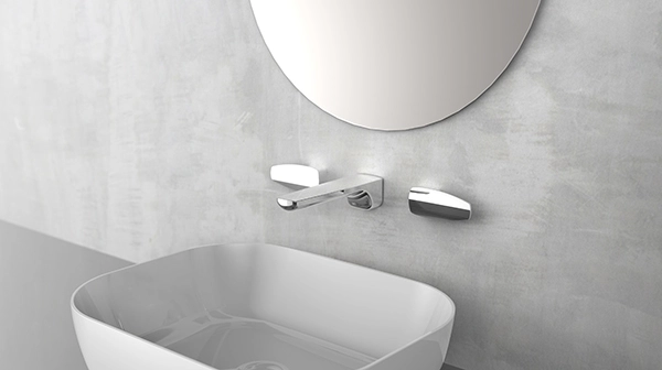 JUSTIME PAN 2 Faucet Collection Geometric Design