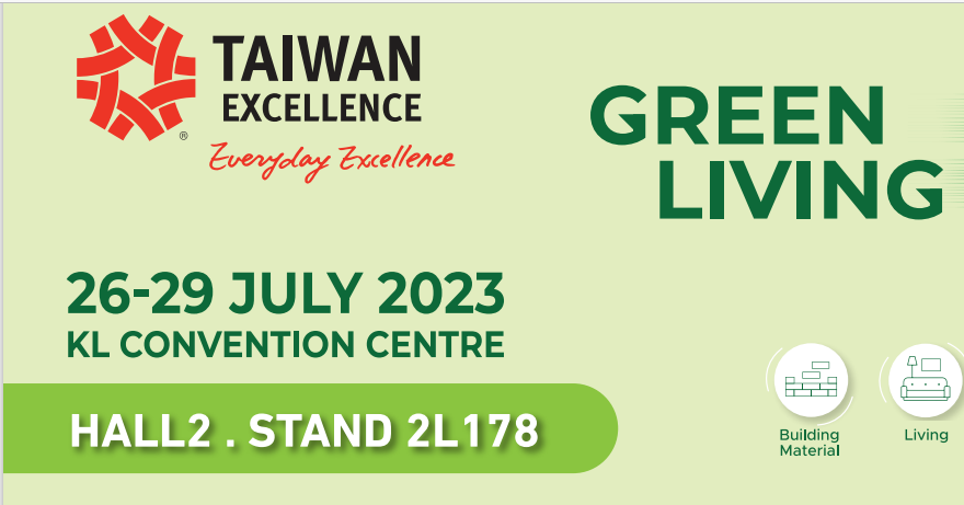 JUSTIME at ARCHIDEX Malaysia 2023 - Taiwan Excellence Pavilion